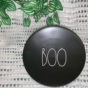 Rae Dunn Black Halloween BOO Cake Stand 👻🎃